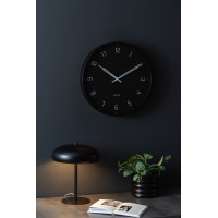 Nástenné hodiny Karlsson 5950BK, 40cm